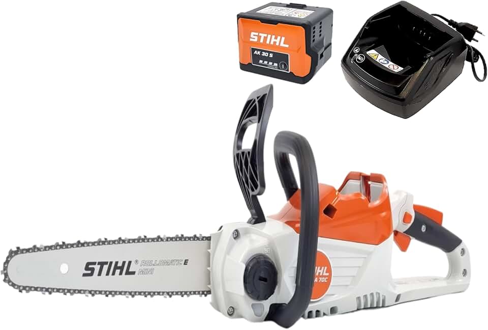 etezen - Tronçonneuse à batterie série MSA - 35 cm - avec batterie AK30 et chargeur AL101, MSA70C-B