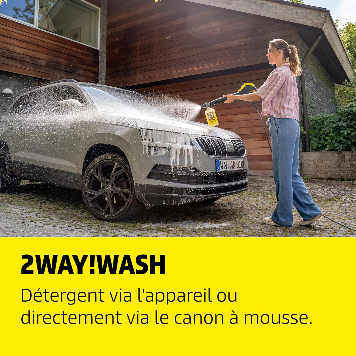 etezen - K 7 Premium Connect - 180 bars, 600 l/h - Enrouleur, appli contrôle