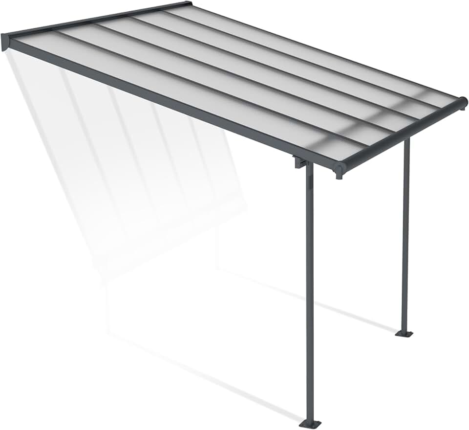 etezen by etezen - Pergola Sierra - 3x3,05m - aluminium & polycarbonate, moderne et élégante