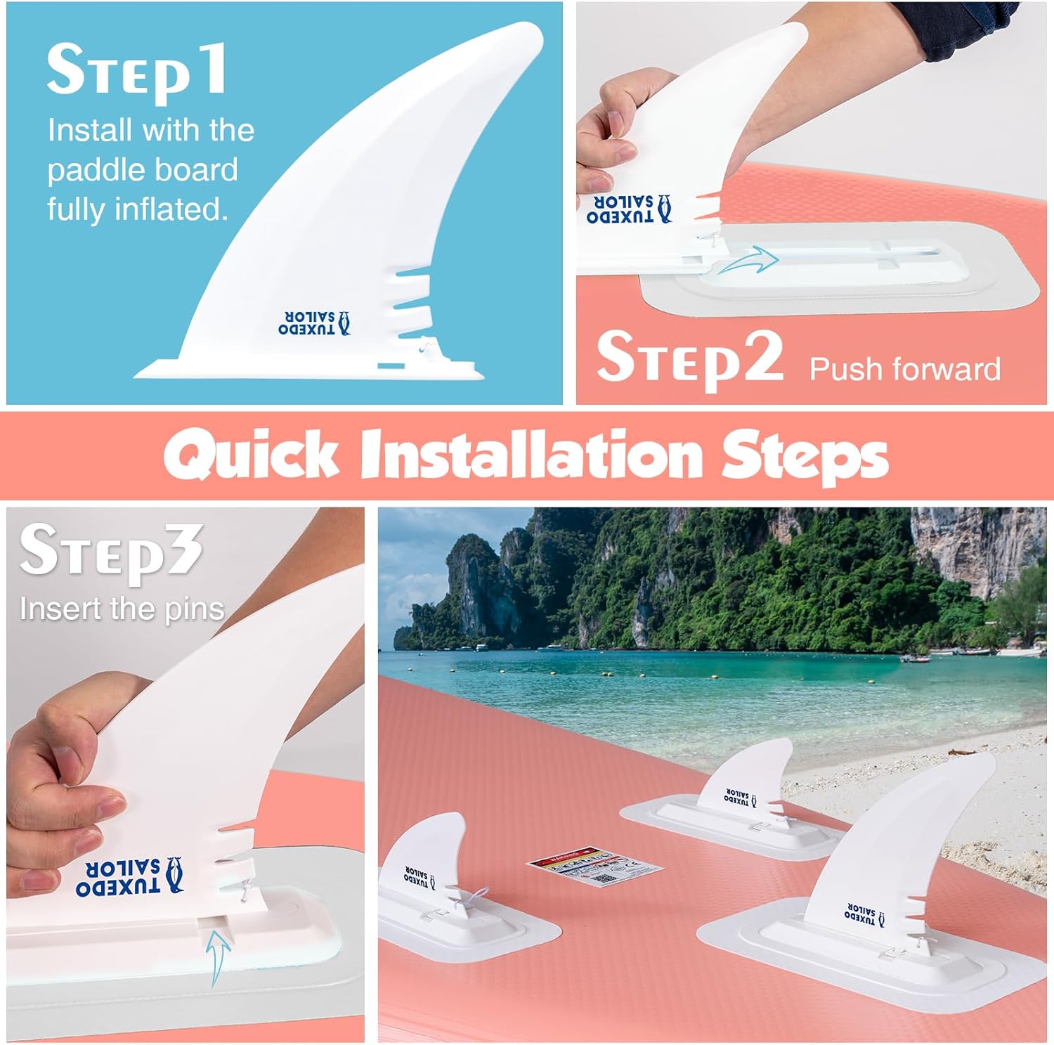 etezen - Paddle Gonflable Adulte - SUP 320 cm - avec accessoires complets