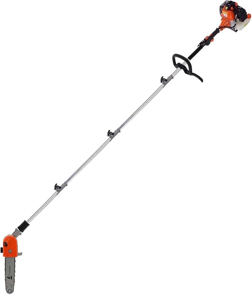 etezen - Élagueuse thermique perche orientable 4,15m 52cm3 3CV