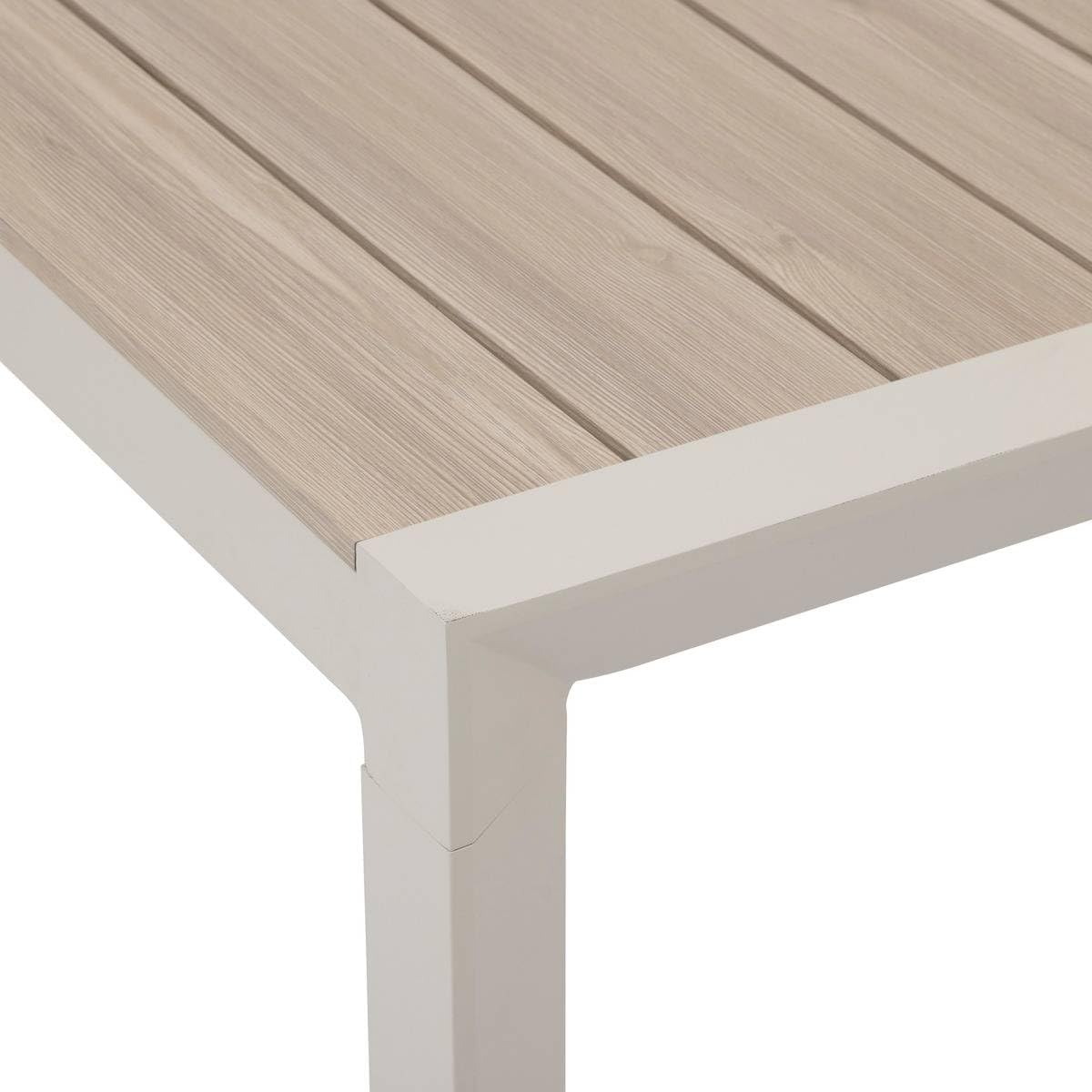 etezen - Evasion 4 places - aluminium effet bois lin et argile