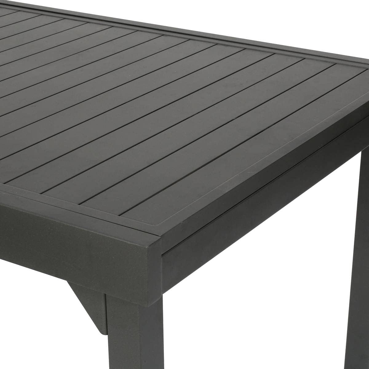 etezen - Piazza - 230/340x100 cm - table extensible 12 places, aluminium antirouille