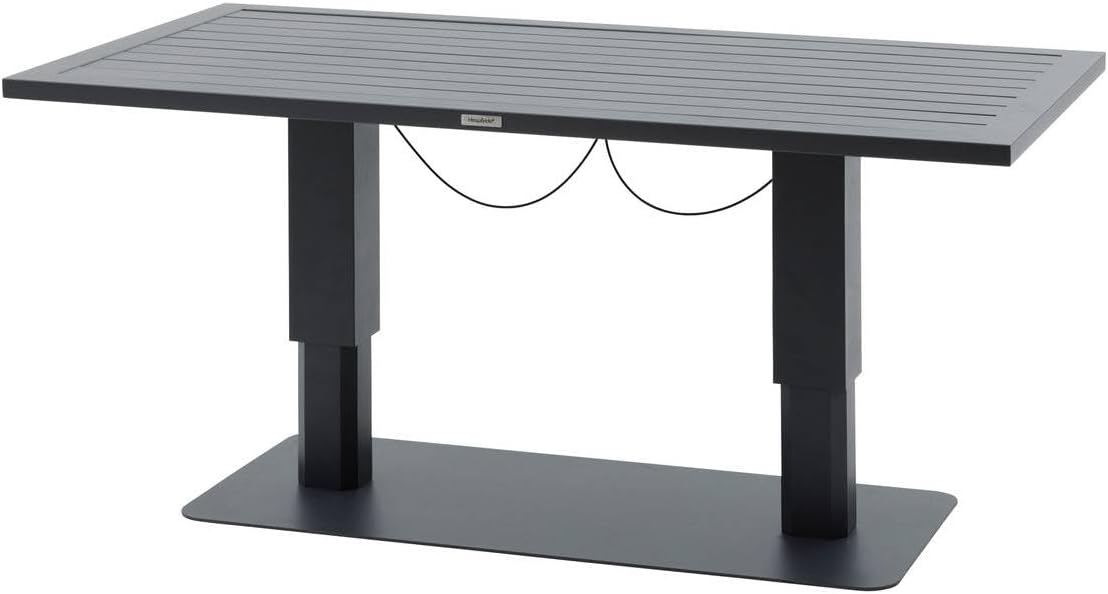 etezen - Salimia - 150x80 cm - table relevable, alu anticorrosion