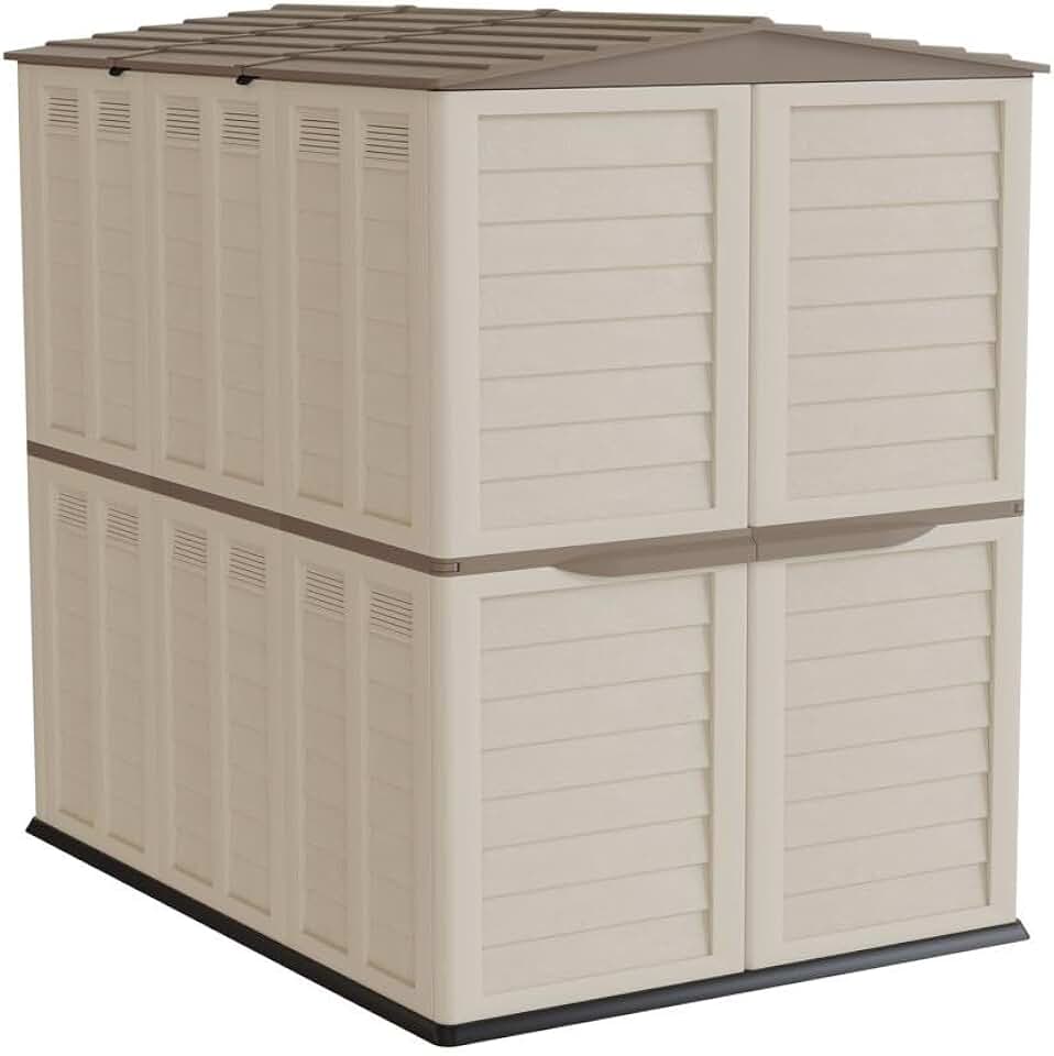 etezen - Abri de Jardin XL 3,14m², double paroi, anti-UV, 5500L