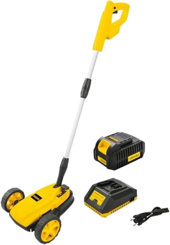 etezen - Mini Tondeuse 40V - 22cm coupe - Batterie 2Ah, chargeur rapide