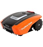 etezen Robot Tondeuse Easymow 260B pour Jardins jusqu'à 260m². Noir/Orange