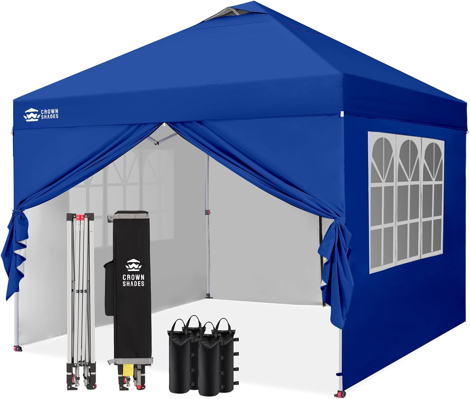 etezen - tonnelle pliante 3x3m - imperméable, UPF 50+, 4 parois amovibles