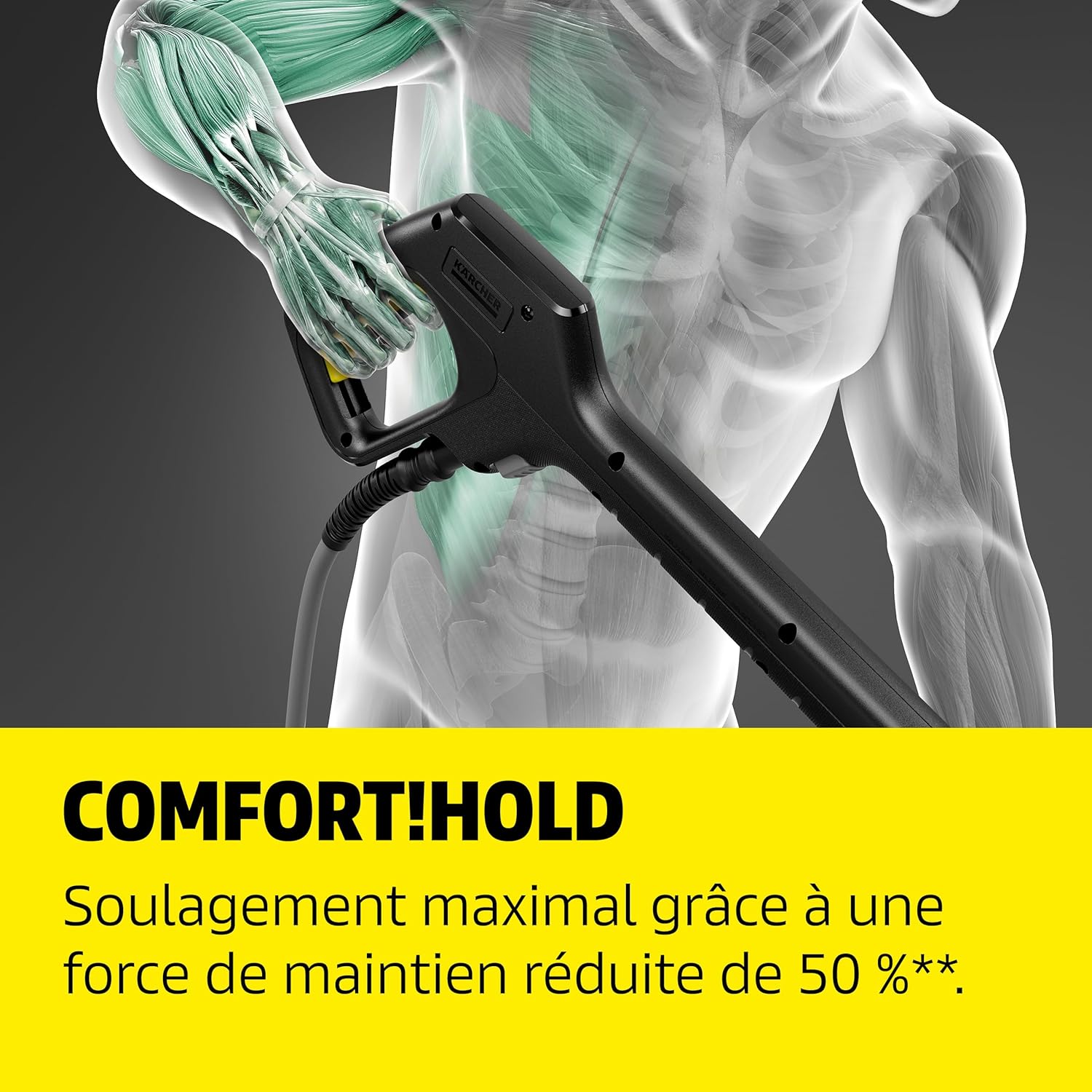 etezen - K 4 Comfort Premium Home - 130 bar, 420 l/h, 30 m²/h, enrouleur, 4 jets