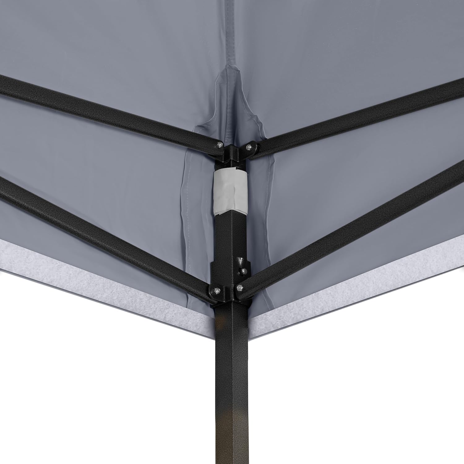 etezen - Tonnelle série résistante - 3x3m - étanche, gris métallisé