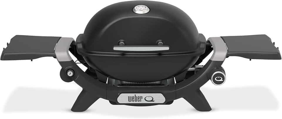 etezen - Q 1200N - barbecue gaz compact, fonte émaillée, allumage électronique