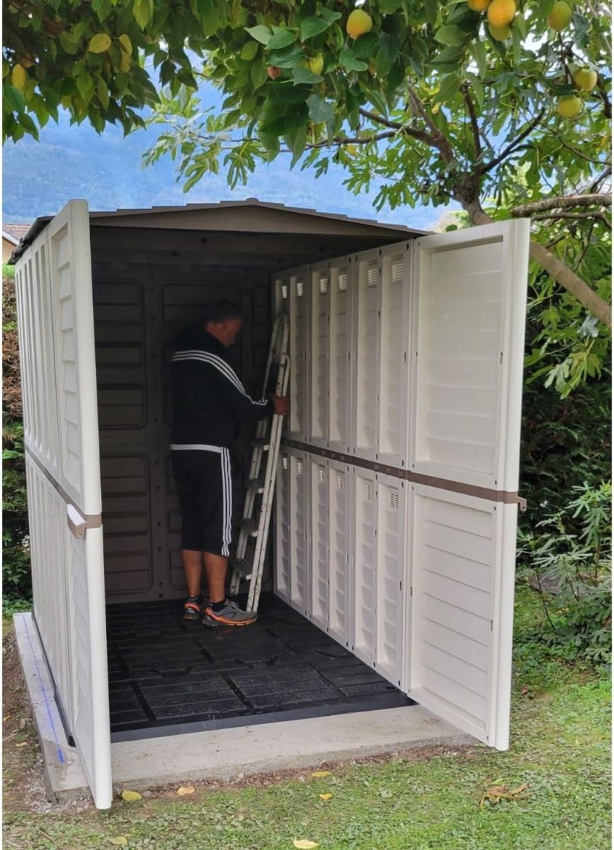 etezen - Abri de Jardin XL 3,14m², double paroi, anti-UV, 5500L