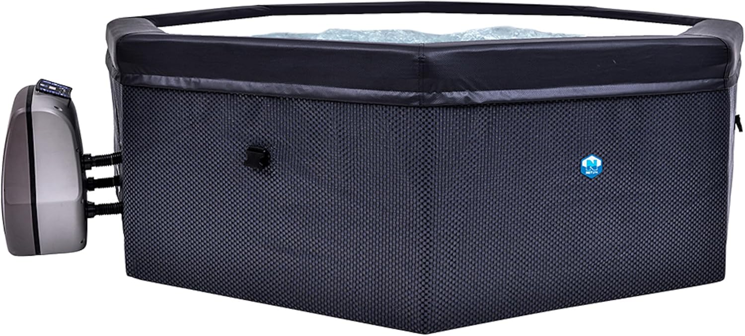 Netspa - Octopus semi-rigide 193x73cm, 6 places, chauffe-eau, filtration, SP-OCT165