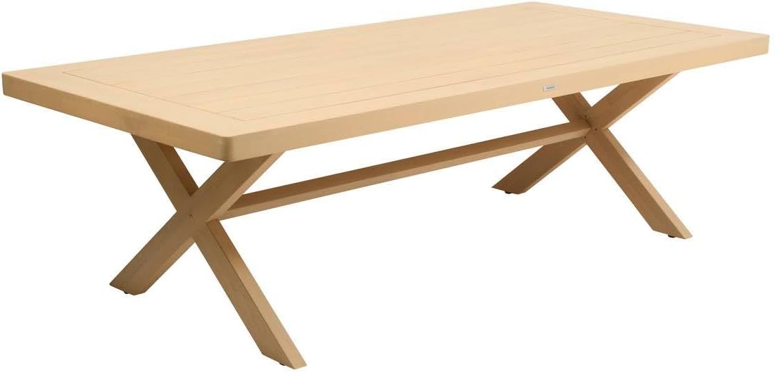 etezen - Xenia table de jardin 10 places - eucalyptus - grande taille