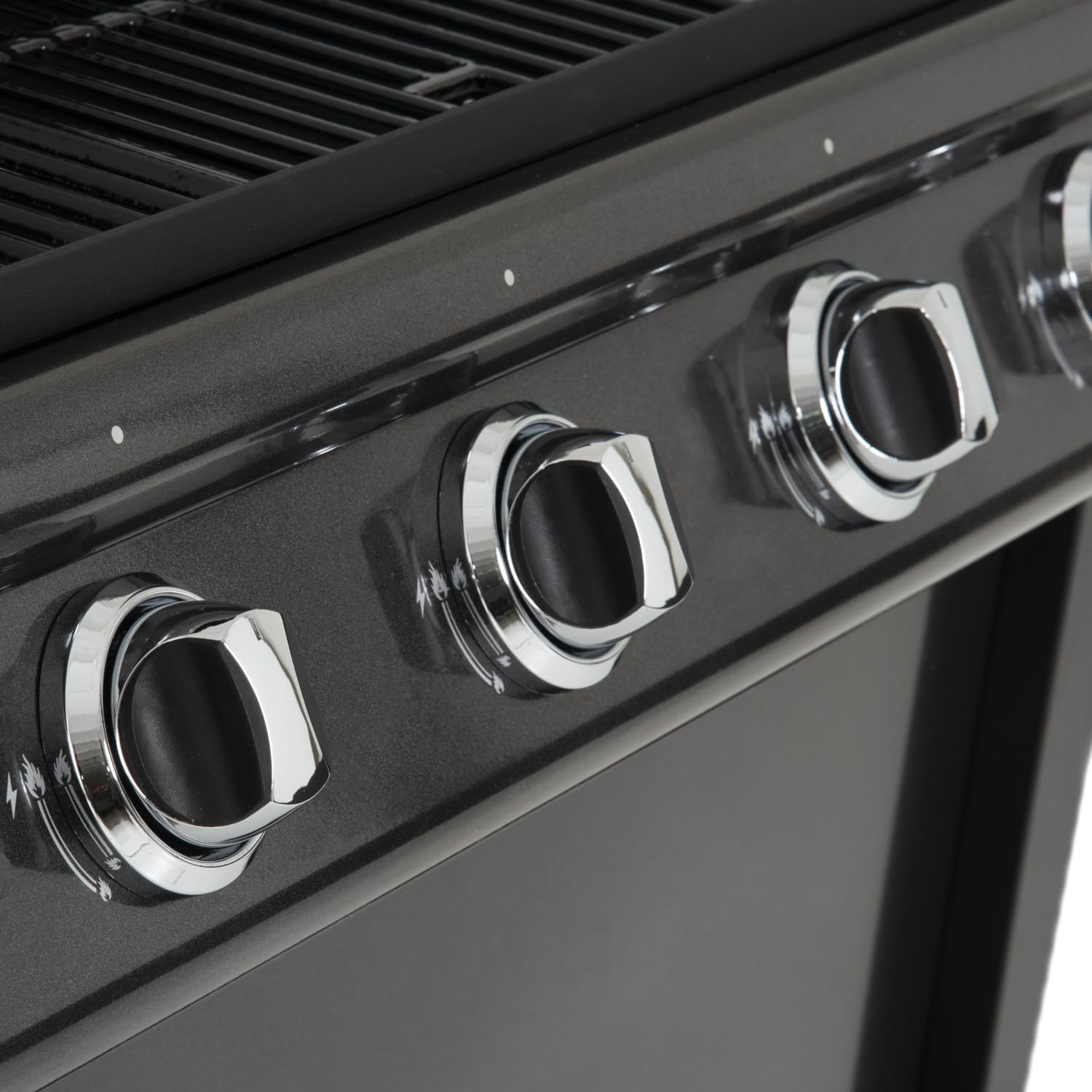 etezen - Barbecue gaz RENO - 4 brûleurs 14kW avec thermomètre