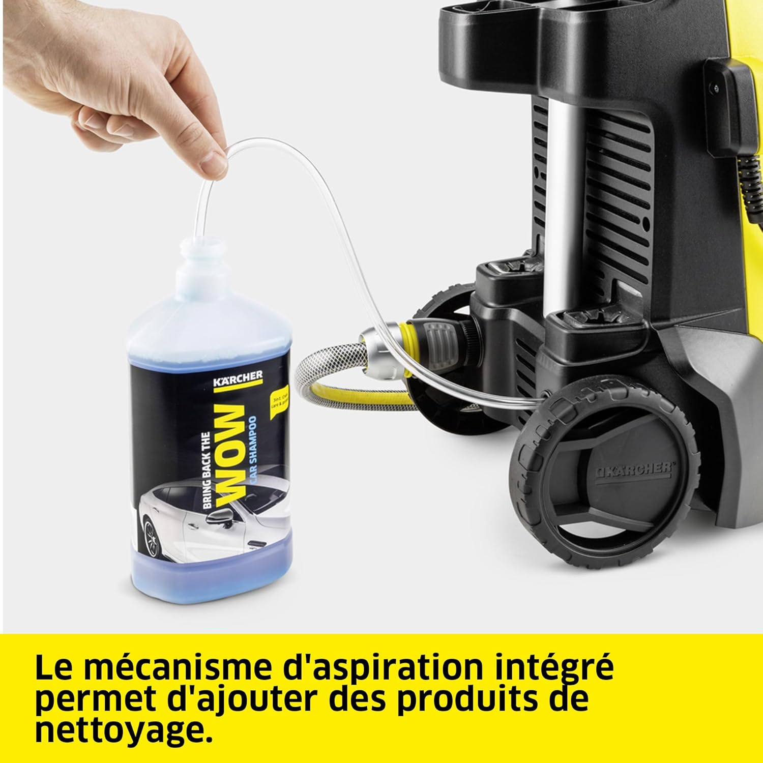 etezen - K4 Classic - 4,6kg - 130 bar, 420 l/h, kit voiture, Rotabuse