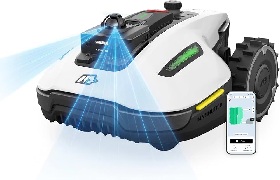 etezen - Yuka Mini 2 - 800 m² - navigation LiDAR, IA, DropMow, pente 45% - YUKA Mini 2 800