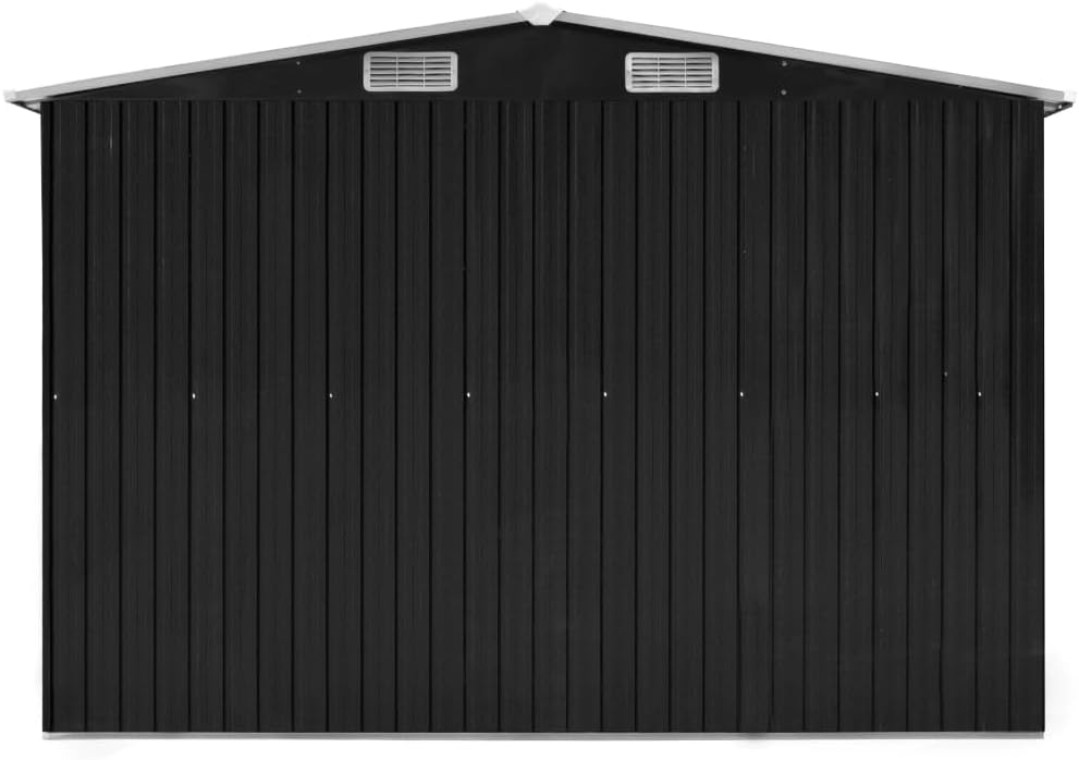 etezen Abri de Jardin 257x298x178 cm Métal Anthracite,Maison & Jardin, Pelouses & Jardins, Vie en extérieur, Structures extérieures, Cabanes & abris de Jardin, Anthracite (Poids 72.36KG)